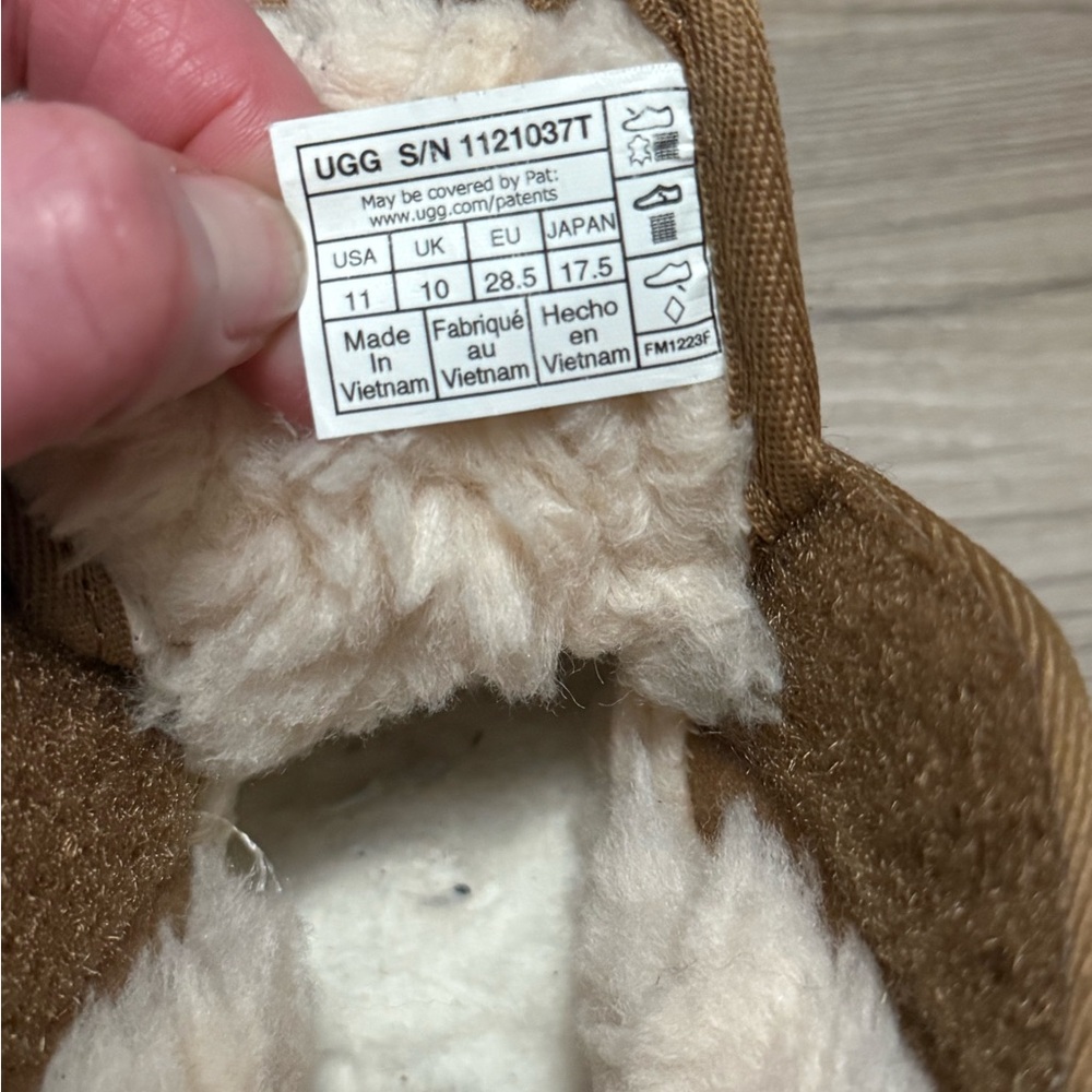 UGG Tan Suede Ankle Boots - Picture 9 of 9